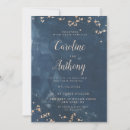 Pesquisar por azul ouro casamento convites Índigo