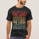Pesquisar por loops camisetas Qualquer pessoa
