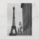 Pesquisar por torre eiffel preto e branco cartoes postais Vintage