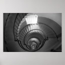 Pesquisar por escadaria espiral pósteres Branco