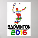 Pesquisar por badminton pósteres Atleta