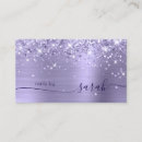 Pesquisar por glittery cartao de visita Lavanda