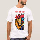Pesquisar por leão rei camisetas Design de leão
