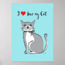 Pesquisar por eu amo gatos pôsteres pósteres Amor