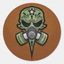 Pesquisar por máscara gás adesivos Crânio