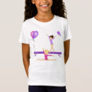Pesquisar por ginástica das meninas camisetas Rosa