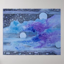 Pesquisar por lua abstrata pôsteres pósteres Design