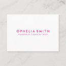 Pesquisar por rosa quente cartao de visita Chefe