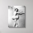 Pesquisar por bailarina impressão de canvas Preto e branco