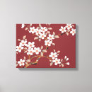Pesquisar por flor cerejeira japonesa de impressão de canvas Vintage