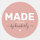 Pesquisar por feito com amor adesivos Obrigado