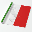 Pesquisar por bandeira italiana papel de presente Vermelho