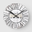 Pesquisar por numeral romano relogios de parede Rústico