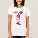 Pesquisar por assustador palhaço camisetas Balão