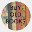 Pesquisar por livros velhos adesivos Vintage