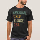 Pesquisar por de 54 anos aniversário camisetas Agosto