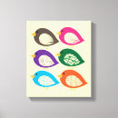 Pesquisar por pássaros coloridos impressão de canvas Animais