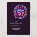 Pesquisar por de néon aniversário convites Qualquer pessoa