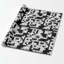 Pesquisar por palavras cruzadas papel de presente Preto