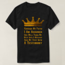 Pesquisar por testemunho camisetas Fé