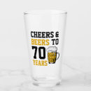 Pesquisar por 70 anos aniversário canecas de cerveja Aplausos e cervejas