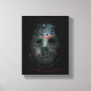 Pesquisar por máscara impressão de canvas Jason voorhees