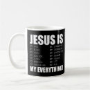 Pesquisar por você é meu tudo canecas Jesus