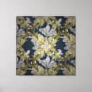 Pesquisar por fundo ouro impressão de canvas Flores