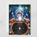 Pesquisar por raccoon convites Simples