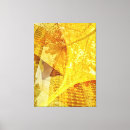 Pesquisar por folhas impressão de canvas Ouro