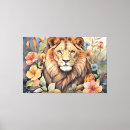 Pesquisar por leões impressão de canvas Vida selvagem