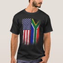 Pesquisar por sul bandeira africana camisetas Americano