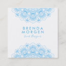 Pesquisar por mandala azul cartao de visita Elegante