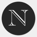 Pesquisar por monograma n adesivos Preto