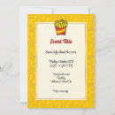 Pesquisar por batata frita convites Qualquer pessoa