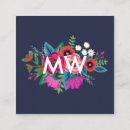 Pesquisar por floral vibrante cartao de visita Para ela