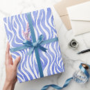 Pesquisar por zebra papel de presente Azul