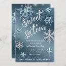 Pesquisar por flocos de neve azuis convites Para ela