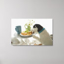 Pesquisar por comida e bebida impressão de canvas Mesa