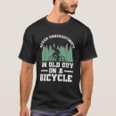 Pesquisar por bicicleta antiga camisetas Cara