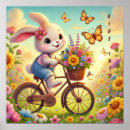 Pesquisar por bicicleta flores pôsteres pósteres Coelho