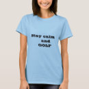 Pesquisar por do golfe camisetas Para ela