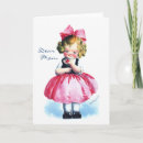 Pesquisar por do vintage dia das mães cartoes Menina