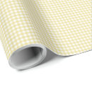 Pesquisar por xadrez amarela papel de presente Gingham