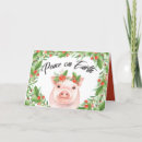 Pesquisar por porco natal cartoes Aquarela