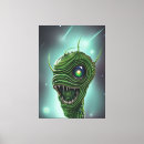 Pesquisar por alienígena impressão de canvas Retrô