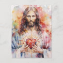 Pesquisar por pintura cristã cartoes postais Jesus