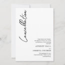 Pesquisar por cancelamento convites Preto e branco