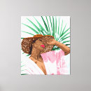 Pesquisar por mulheres negras impressão de canvas Fêmea