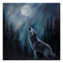 Pesquisar por cão da lua artes pósteres Lobo